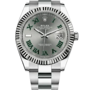 Rolex Datejust 41 - 126334 Wimbledon Fluted Bezel Oyster Bracelet
