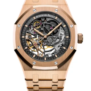 Audemars Piguet Royal Oak 15407OR.OO.1220OR.01 Skeleton Double Balance Openworked