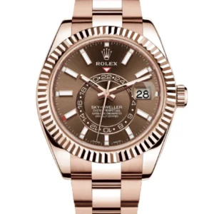 Rolex Sky-Dweller 326935 Rose Gold Chocolate Dial
